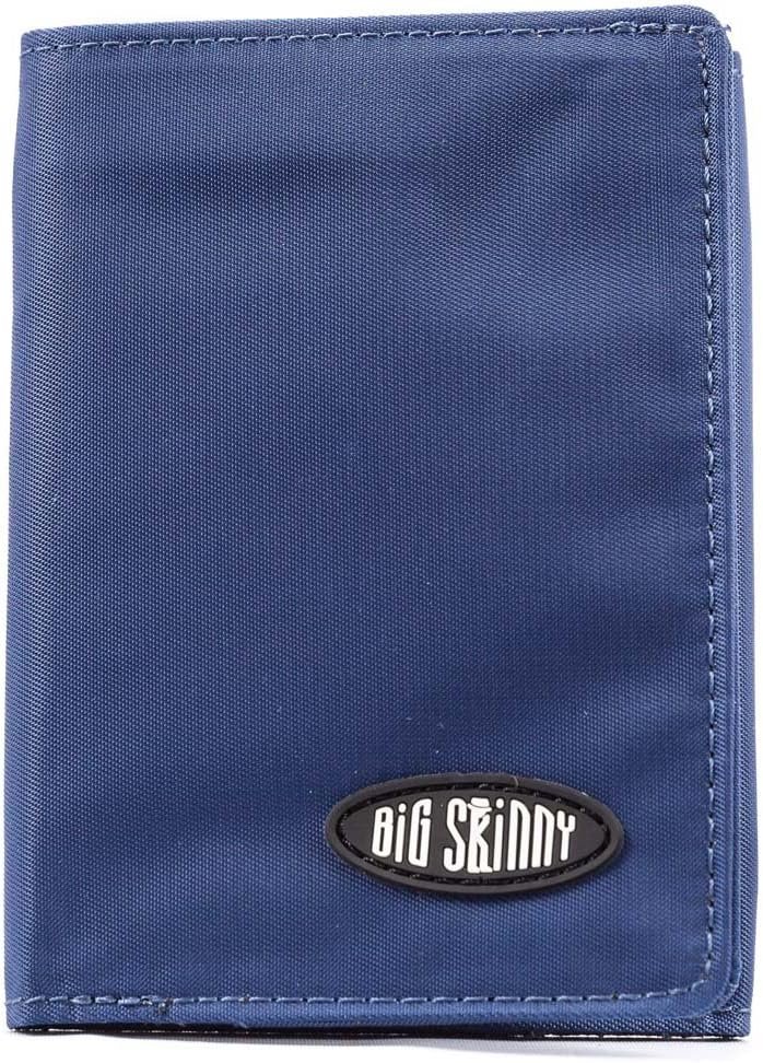 Big Skinny Mens Tri-Fold Slim Wallet, Holds Up to 25 Cards