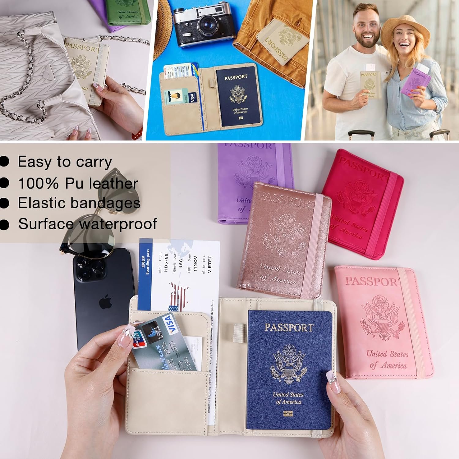 Melsbrinna Passport Holder Cover Case Review