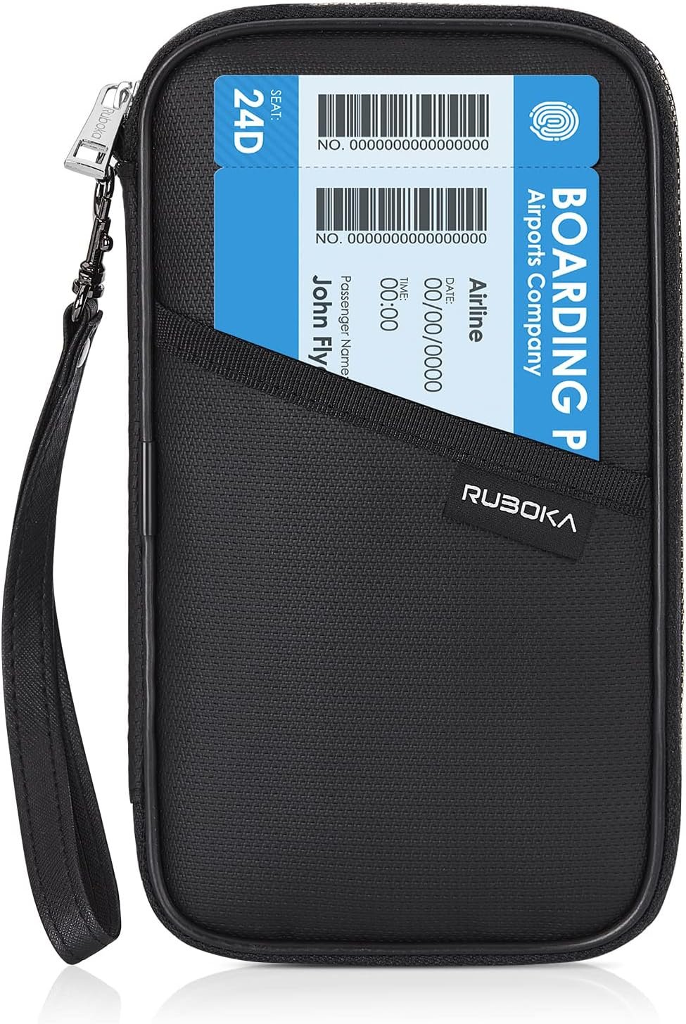 Ruboka Fireproof RFID Blocking Passport Holder Wallet Review